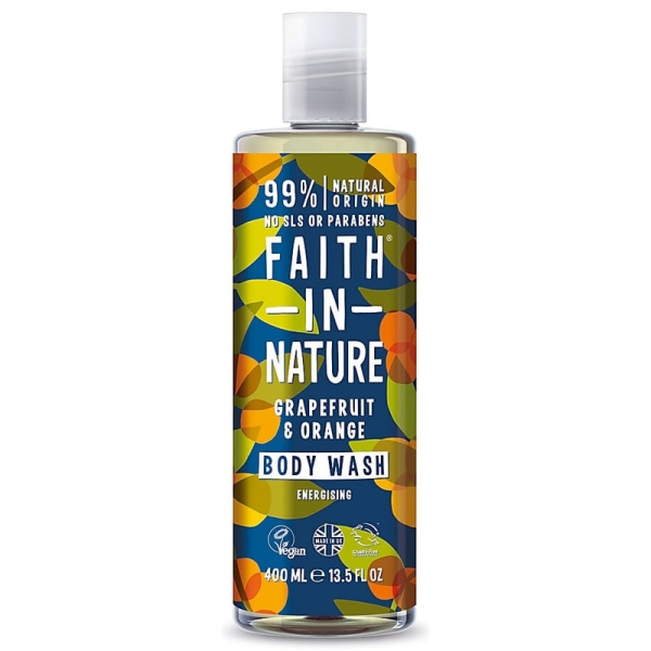 Faith In Nature Grapefruit And Orange Shower Gel 400ml