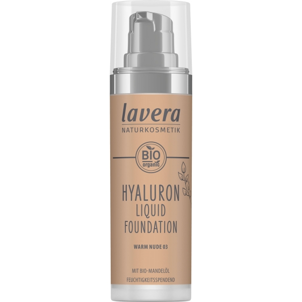 Lavera Hyaluron Liquid Foundation - Warm Nude 03 