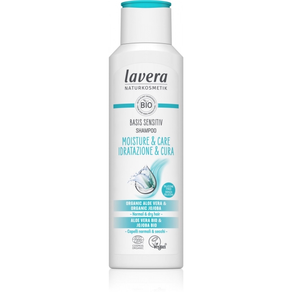 Lavera Basis Sensitive Moisture & Care Organic Shampoo - 250ml - For Sensitive Scalp Lavera Basis Sensitive Moisture & Care Organic Shampoo - 250ml - For Sensitive Scalp