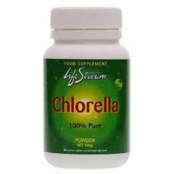 Lifestream Chlorella 100% Pure Powder 100g