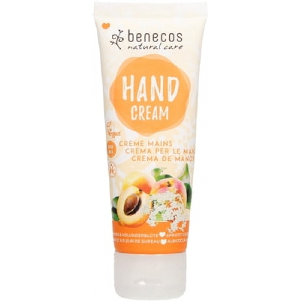 Benecos Organic Apricot and Elderflower  Hand Cream 75ml