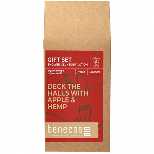 Benecos Deck the Halls with Apple and Hemp Gift Set