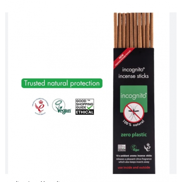 Incognito Incense Insect Repellent Sticks