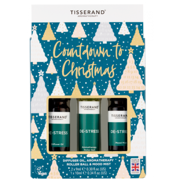 Tisserand De-stress Trio Gift Set