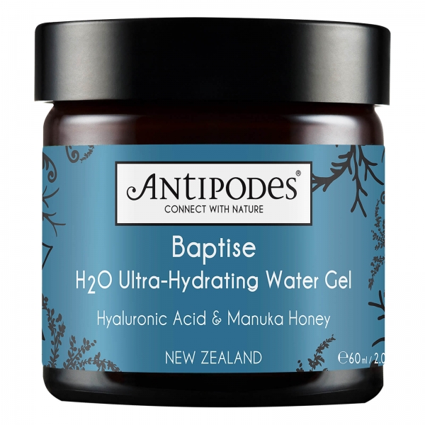 Antipodes Baptise H2O Ultra-Hydrating Water Gel.