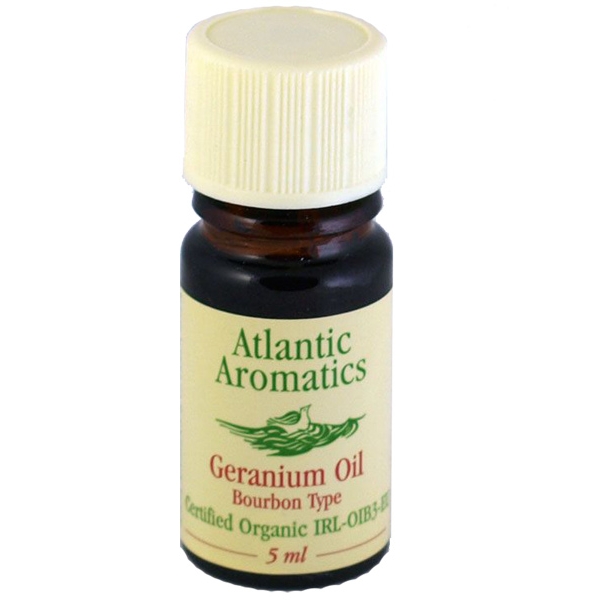 Atlantic Aromatics Geranium Bourbon Oil Organic  5ml 