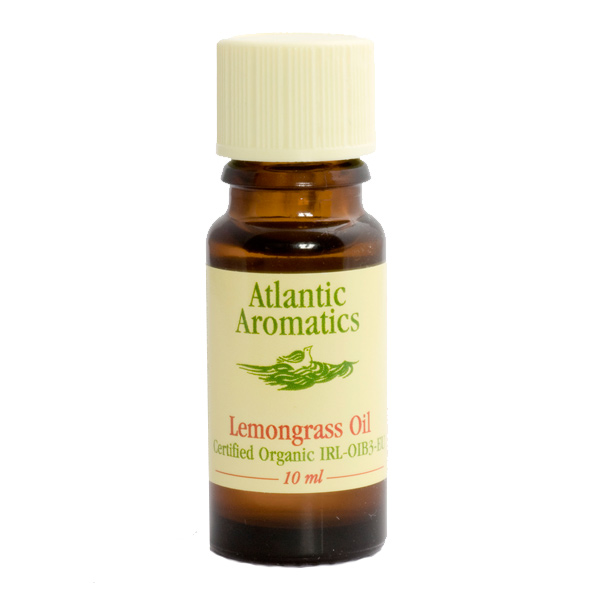 Atlantic Aromatics Lemongrass Oil Organic 10ml 