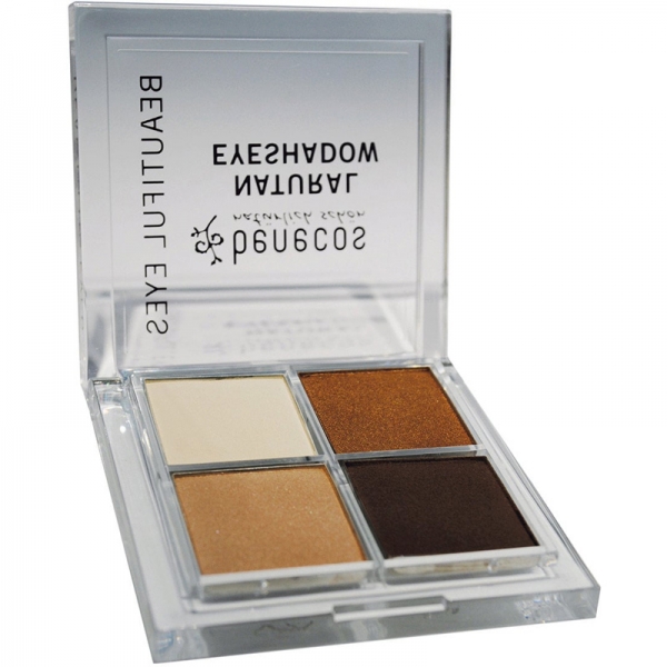 Benecos Natural Quattro Eyeshadow Coffee & Cream Benecos Natural Quattro Eyeshadow Coffee & Cream