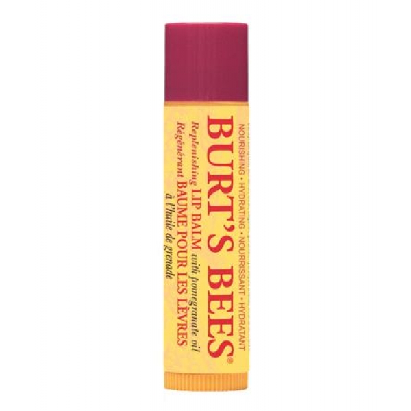 Burts Beeswax Pomegranate lip balm tube4.25g