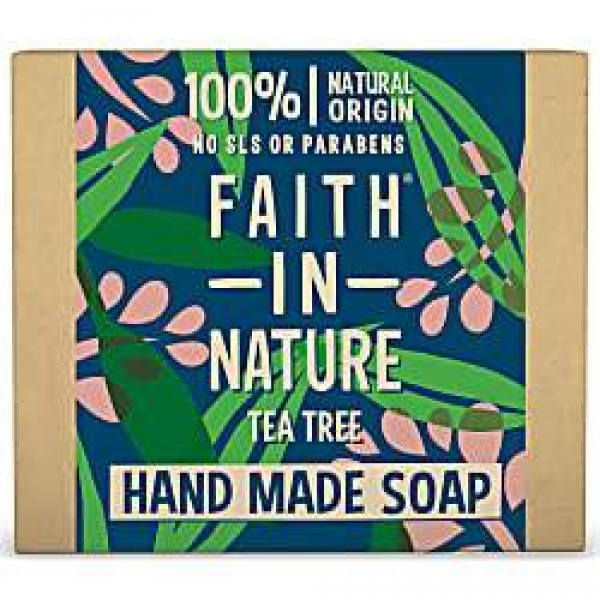 Faith In Nature Tea Tree Soap Bar