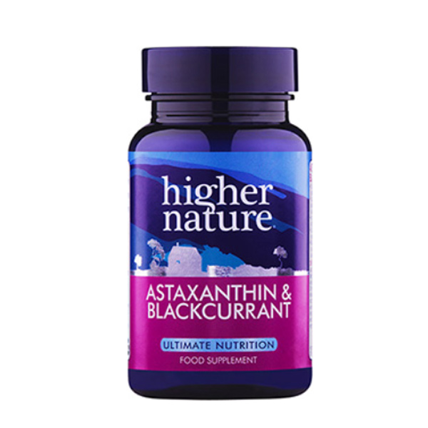 Higher Nature Astaxanthin & Blackcurrants Higher Nature Astaxanthin & Blackcurrants