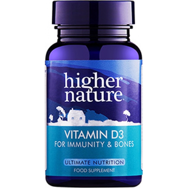 Higher Nature Vitamin D3 120caps