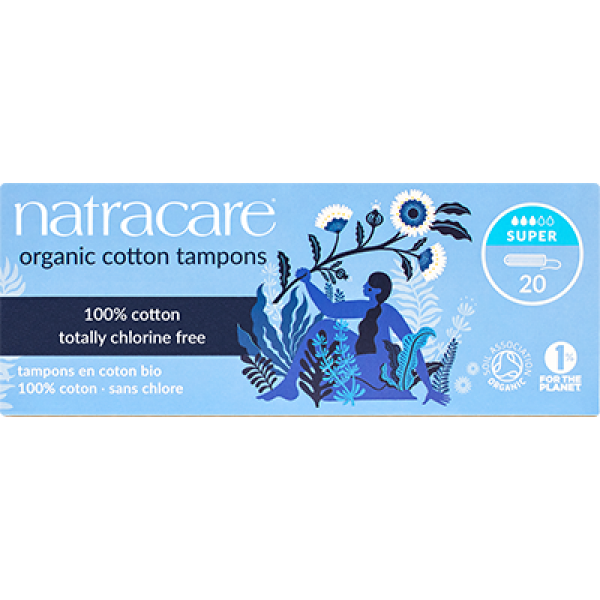 Natracare Super Tampons 20 pack