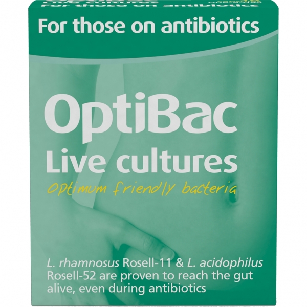 OptiBac Probiotics Antibiotics