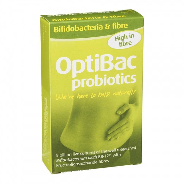 OptiBac Probiotics Bifidobacteria and Fibre