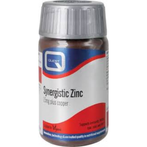 Quest Synergistic Zinc with Copper - 90 x 15mg Tablets