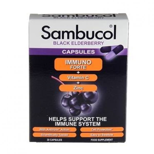Sambucol Black Elderberry Capsules