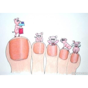 Little Ladies This Little Piggy Pedicure 30mins (under 14)